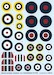 British National insignias for Spitfires TE 72022