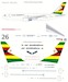 Boeing 767-200ER (Air Zimbabwe) 144-582