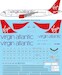 Airbus A320 (Virgin Atlantic 'Little Red") 144-656