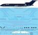 Boeing 727-200 (Braniff Mercury Blue) BN14408