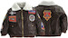 A-2 Bomber Jacket For Infants and Kids (brown) 