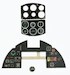 Instrument Panel Typhoon early (Airfix) YMA2409