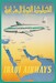 Iraqi Airways Vickers Viking YI-ABP (Iraqi State Railways) Vintage metal poster metal sign AV0033