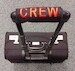 Crew Handle Wrap Black with red 'CREW'  HAN100