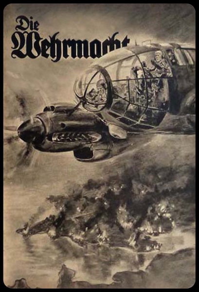 Retro Die Wehrmacht (Flieger) metal poster metal sign  SM0008-X