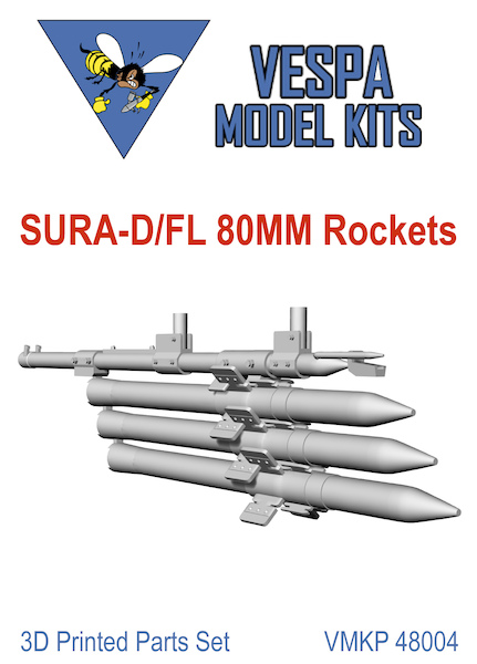 Oerlikon SURA D/FL 80mm Air to Ground Rockets  VMKP48004