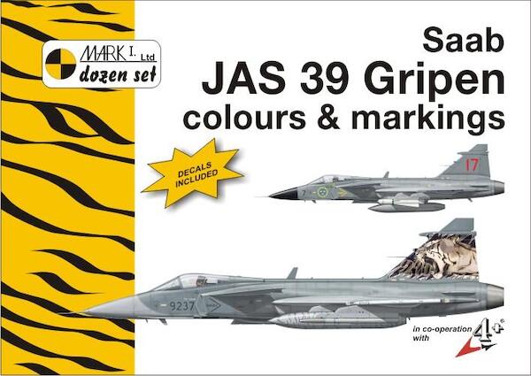 SAAB JAS39 Gripen Colours & Markings + decals  9788086637372