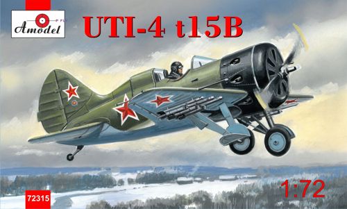 Polikarpov UTI-4 T15B USSR (New Mould)  72315