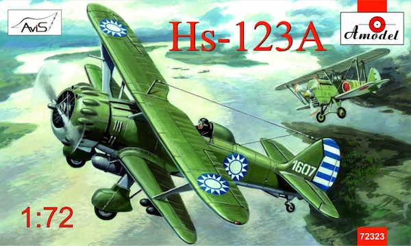 Henschel Hs123A Chinese dive bomber  72323