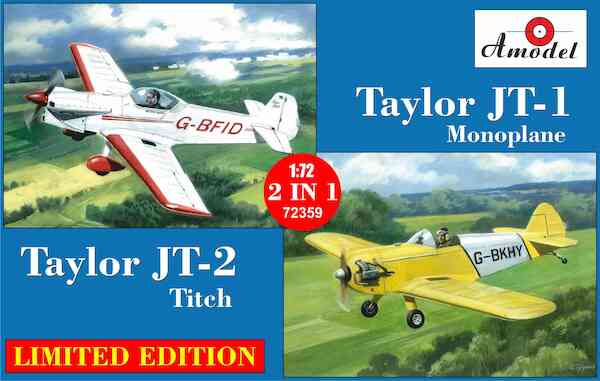 Taylor JT-1Monoplane (G-BKHY) & JT-2 Titch (G-BFID) SET  2 in 1  72359