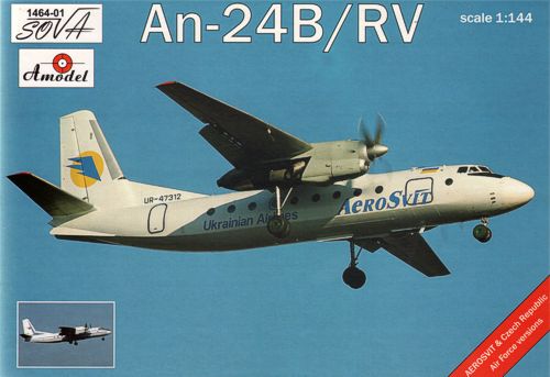 Antonov AN24B/RV (Aerosvit, Czech AF)  AMDL1464-01