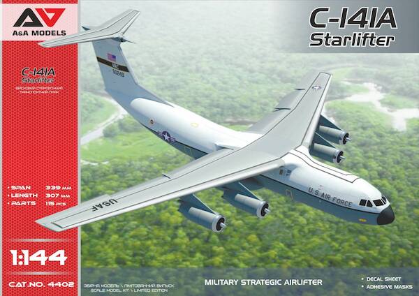Lockheed C141A Starlifter, Military strategic airlifter  AAM4402