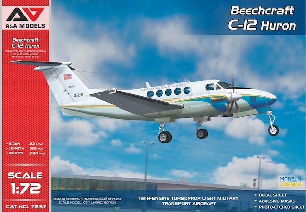 Beechcraft C12A/C/U "Huron" military transporter) (EXPECTED JUNE 2024)  AAM7237