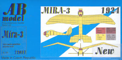 MIRA-3 1924 primary Glider  72037