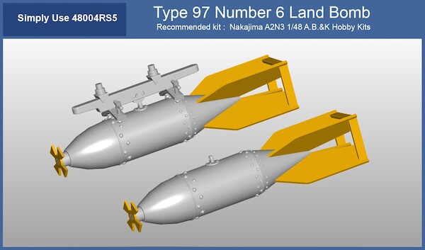 Type 97 number 6 Land Bombs  48004RS