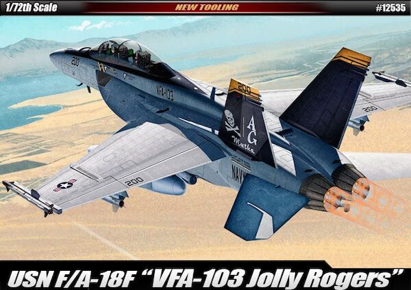 Boeing F/A18F Super Hornet "VFA103 Jolly Rogers"  12535