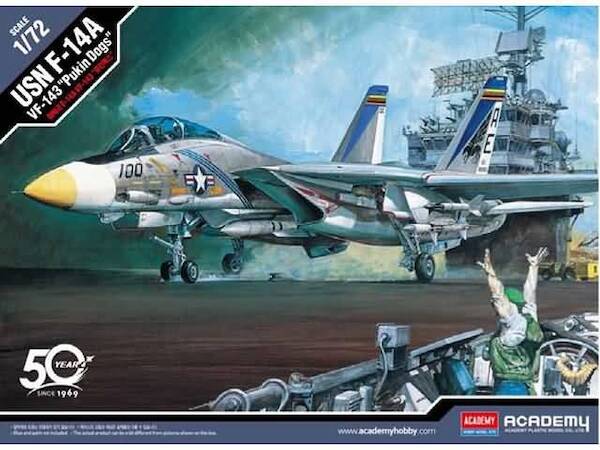 F14A Tomcat "VF143 "Pukin dogs"(NEW MOULD)  12563