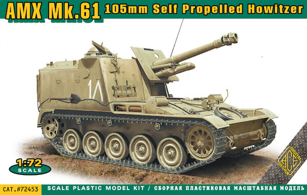 AMX-MK61 105mm Self Propelled Howitser Including Dutch Markings!  ace72453