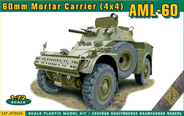 Panhard AML-60 60mm Mortar carrier Light Armoured car (4x4)  ace72455