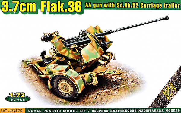 3,7cm FLAK 36 AA gun  ace72570