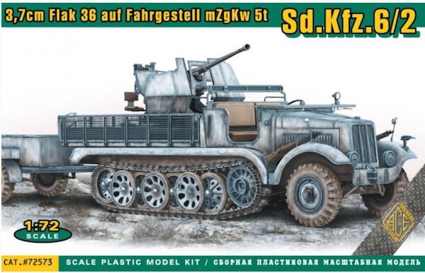 3,7cm FLAK 36 auf Fahrgetell Sd.Kfz.6/2  ace72573