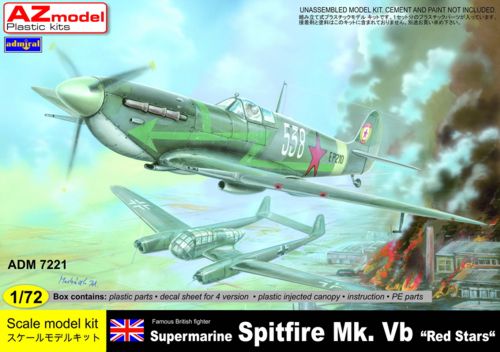 Spitfire MkVB (Red Stars)  ADM7221