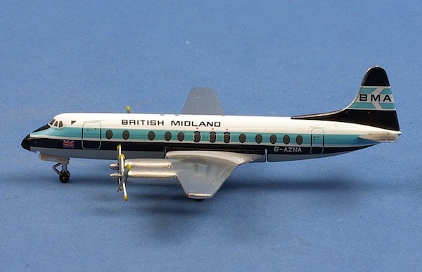 Vickers Viscount 800 British Midland G-AZNA  AC411041