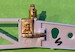 Brass undercarriage Legs for Hawker Typhoon (Airfix)  ACM-24012