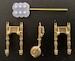 Westland Whirlwind Brass Undercarriage set (Special Hobby) ACM-32036