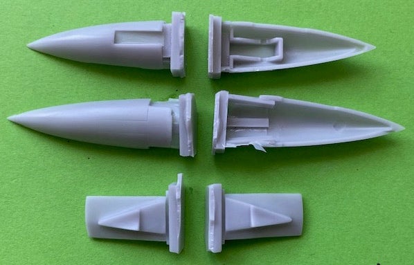 Buccaneer S1 Exhaust ands Airbrake Conversion (New Airfix)  ACM-72011