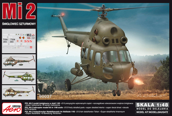 Mil Mi-2 Attack Helicopter (BACK IN STOCK)  90037