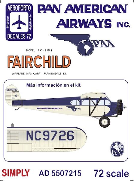 Fairchild FC2W-2 (Pan American Airways)  Ad5507215
