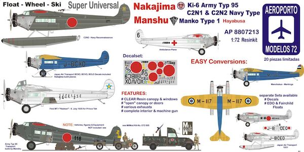 Nakajima & Manshu Super Universal (FINALLY NEW STOCK)  AP8807213