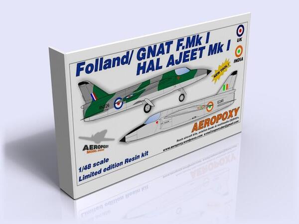 Folland Gnat F.Mk I, HAL Ajeet Mk1  gnat