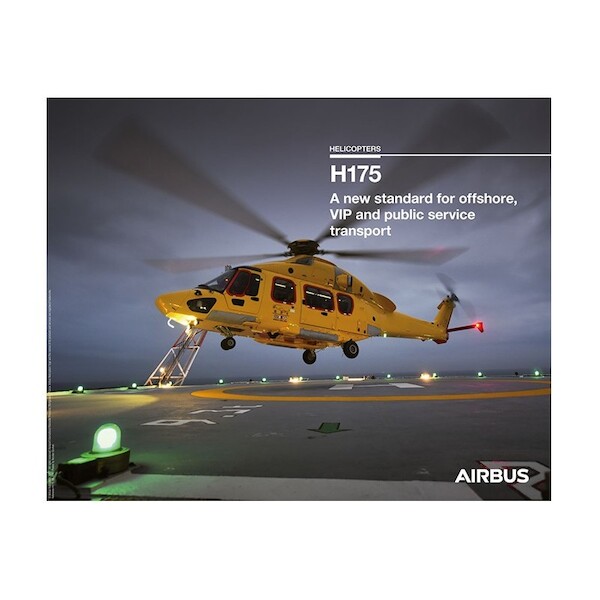 Airbus H175M helicopter poster  H175M