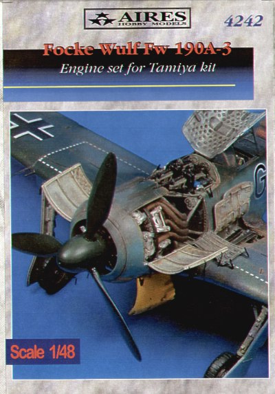 FW190A-3 Engine Set (Tamiya)  4242