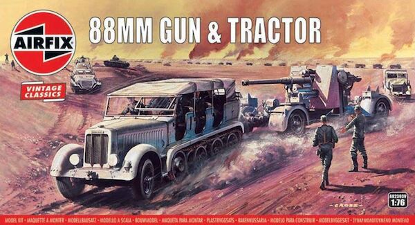88mm Gun & Tractor  02303V