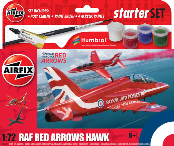 Gift set RAF Red Arrows Hawk  55002