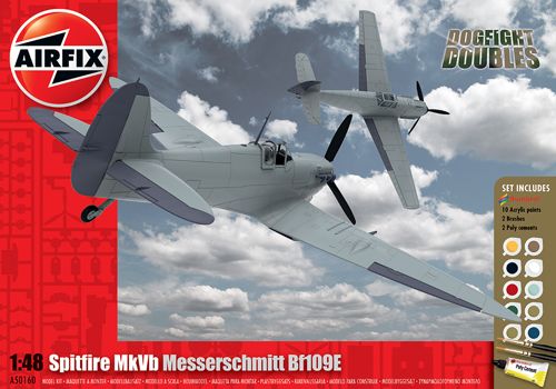 Dogfight Doubles: Messerschmitt BF109E and Spitfire MKVb  a50160