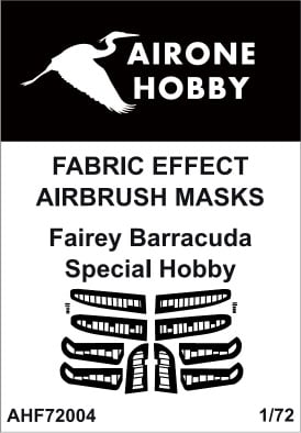 Fabric Effect Airbrush Masks Fairey Barracuda (Special Hobby)  AHF72004