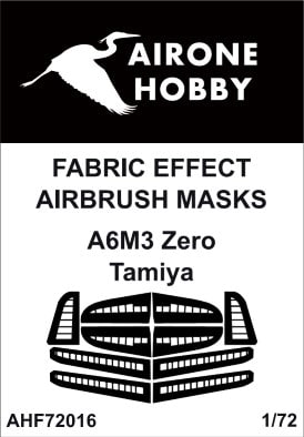 Fabric effect Airbrush masks A6M3 Zero (Tamiya)  AHF72016