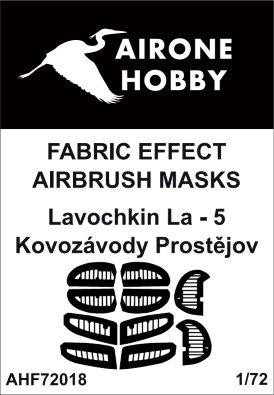 Fabric effect Airbrush masks Lavochkin LA5 (Kovosavody Prostejov)  AHF72018