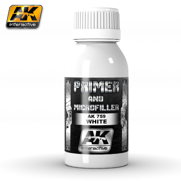 Primer and Micro filler : White  AK759