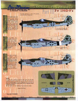 Too Little Too Late: Fw190D-9 pt.3  AMD32-014