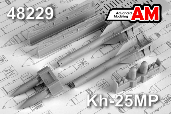 Kh-25MP Anti radar Missile PRGS2 (AS12 Kegler) (2)  AMC48229