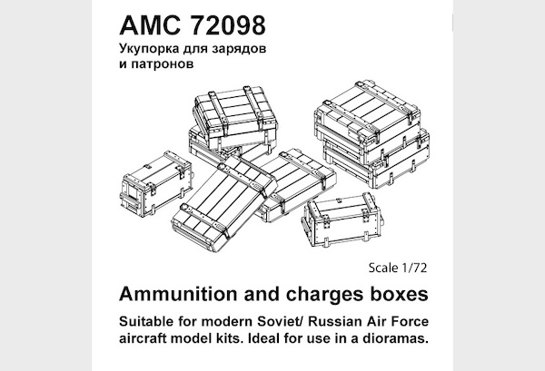 Ammunition and Charge boxes  AMC72098