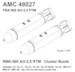 RBK-500 AO-2,5 RTM Cluster bombs (2x) AMC48027