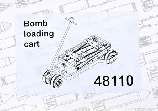 Soviet bomb loading Cart  AMC48110