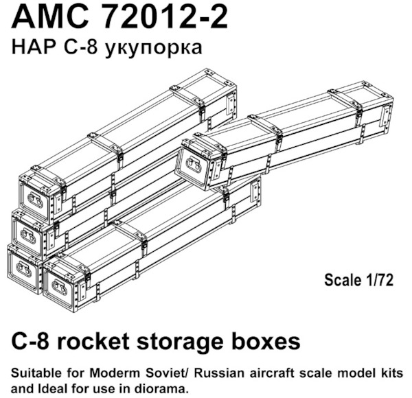 HAP C8 Rocket Storage Boxes (5x)  AMC72012-2