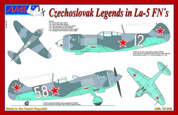 Czechoslovak Legends in La5FNs  AML7248